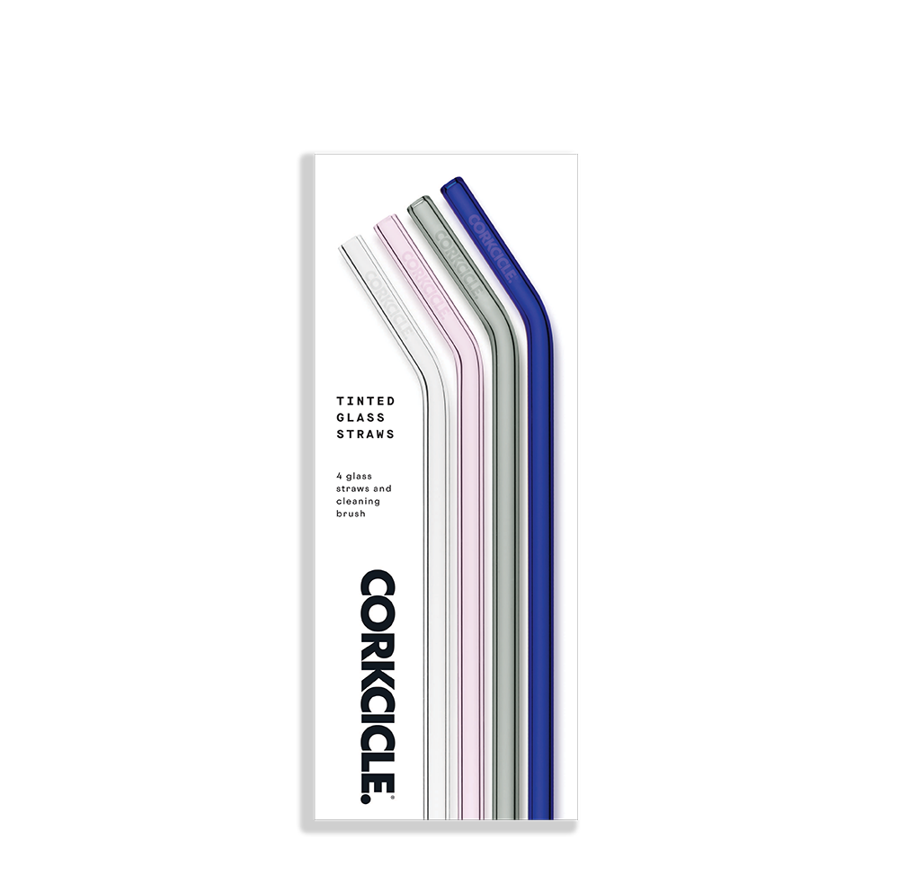 Glass Straw Set - Clean Travel Pack