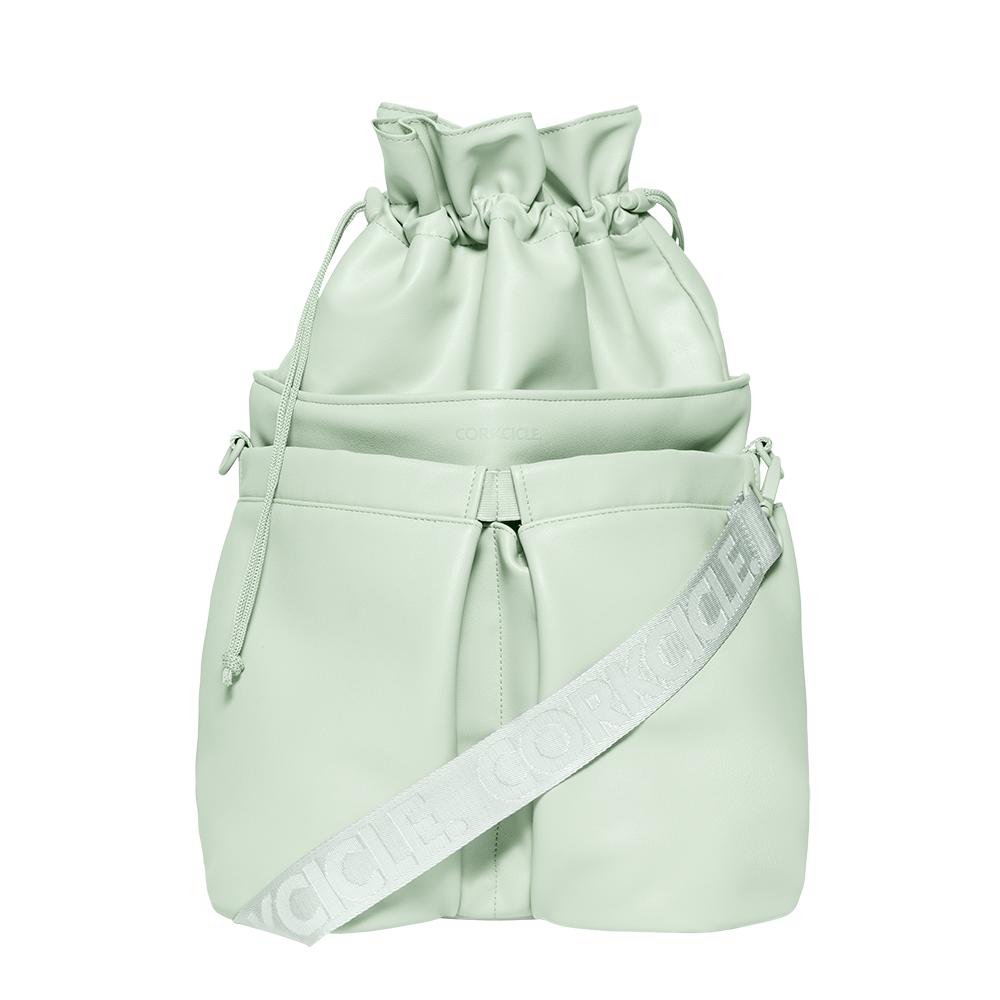 Beverage Bucket Bag - Modern Active Pack - Sage Mist - Vegan Leather