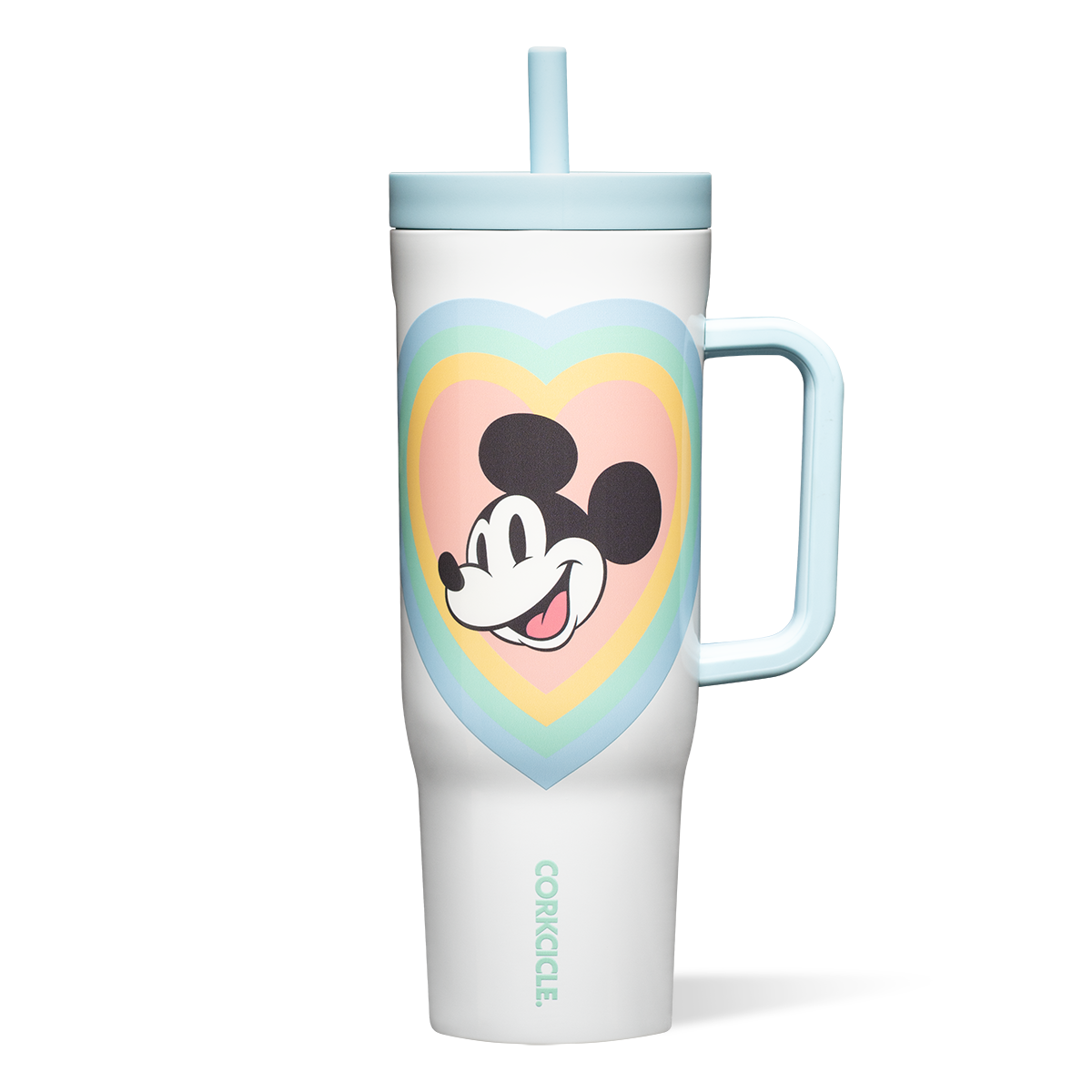 Mickey & Minnie Mouse Retro Rainbow Leakproof Cruiser - Modern Travel Style Fit