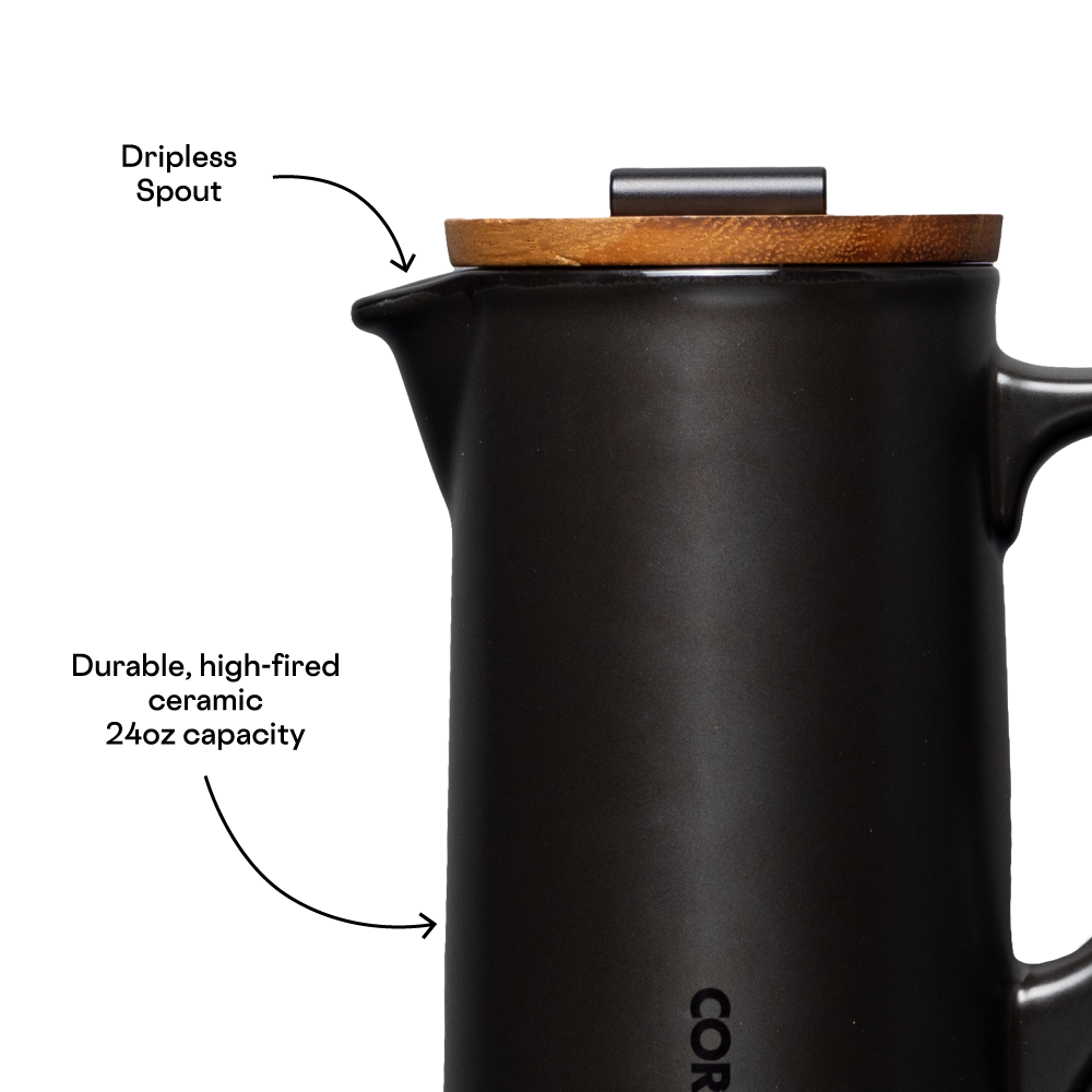 Ceramic French Press - Travel Fresh Ready Fit