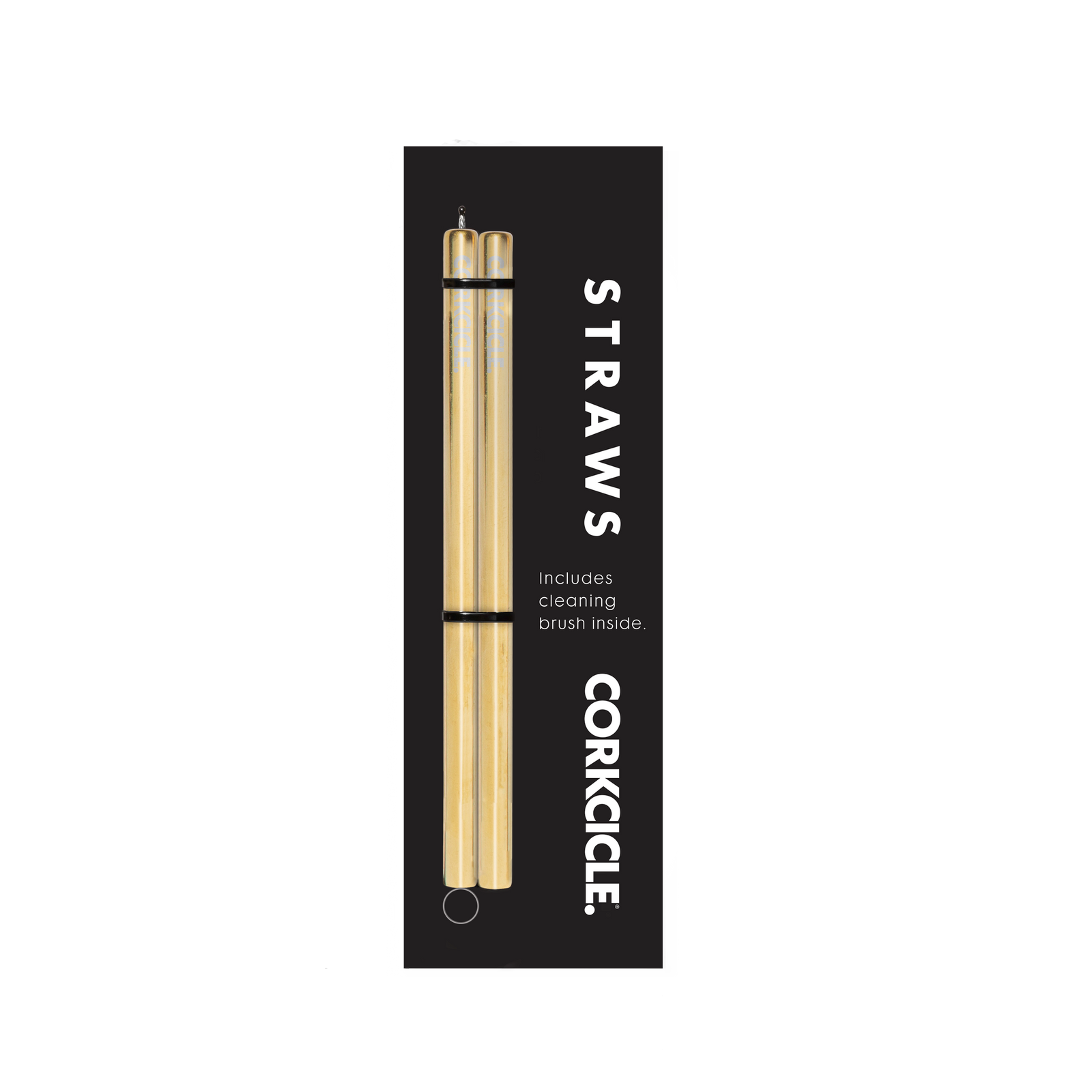 Cocktail Straw 2-Pack - Travel Fresh Fit Pick